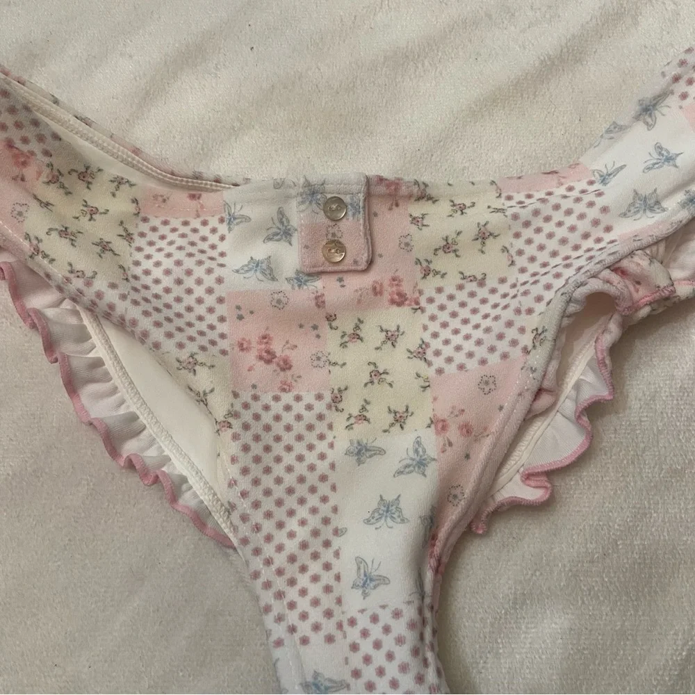 New! Frankie's Bikinis x Sydney Sweeney Chiara Bikini Briefs bottoms 3892